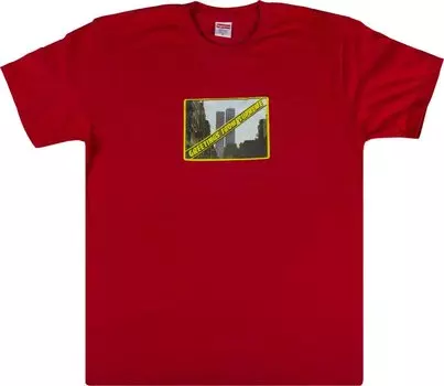 Футболка Supreme Greetings From NY T-Shirt 'Red', красный