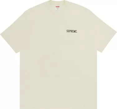 Футболка Supreme Greta Tee 'Natural', кремовый