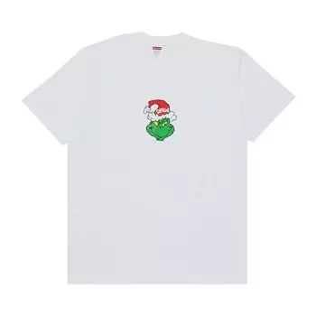 Футболка Supreme Grinch Tee White, белый
