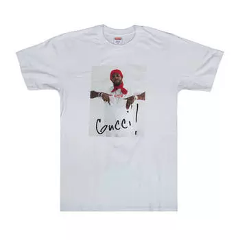 Футболка Supreme Gucci Mane, белый