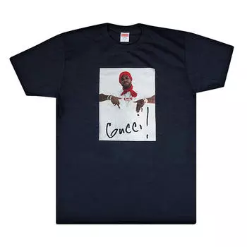 Футболка Supreme Gucci Mane, синий