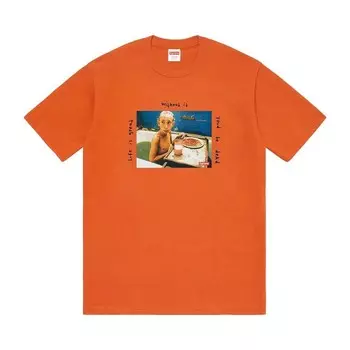 Футболка Supreme Gummo Bathtub Tee Rust, оранжевый