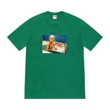 Футболка Supreme Gummo Bathtub Tee, зеленый