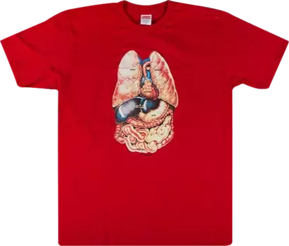 Футболка Supreme Guts T-Shirt 'Red', красный