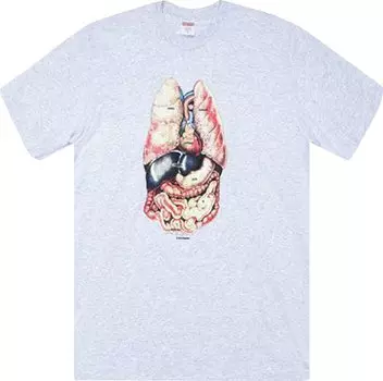 Футболка Supreme Guts Tee 'Ash Grey', серый