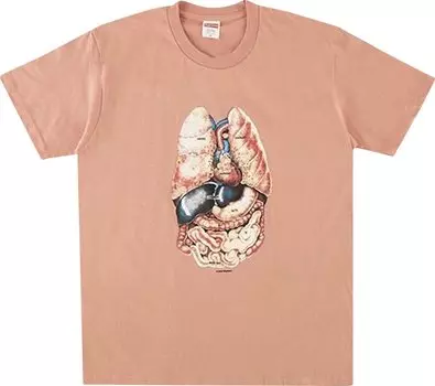 Футболка Supreme Guts Tee 'Terra Cotta', оранжевый