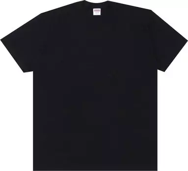 Футболка Supreme Headline Tee 'Black', черный