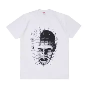 Футболка Supreme Hellraiser Pinhead Tee 'White', белый