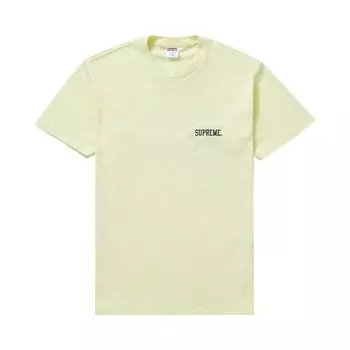 Футболка Supreme Heroines Tee Pale Yellow, желтый