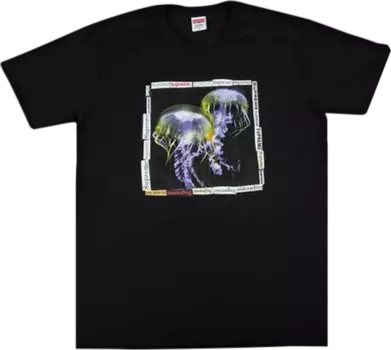 Футболка Supreme Jellyfish T-Shirt 'Black', черный