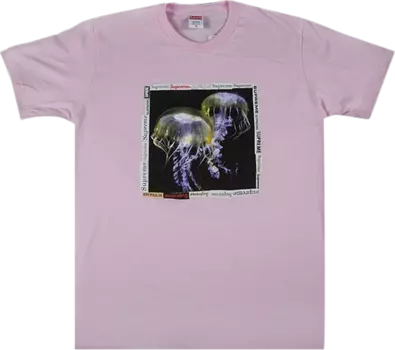 Футболка Supreme Jellyfish T-Shirt 'Pink', розовый