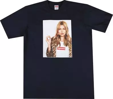Футболка Supreme Kate Tee 'Navy', синий