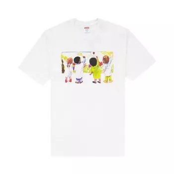 Футболка Supreme Kids Tee 'White', белый