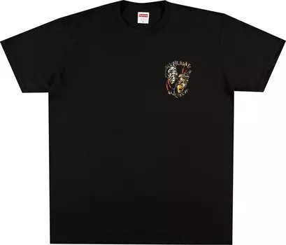 Футболка Supreme Laugh Now Tee 'Black', черный