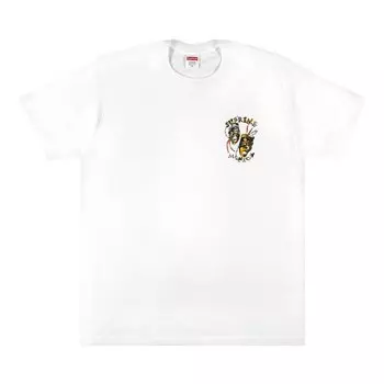 Футболка Supreme Laugh Now Tee 'White', белый