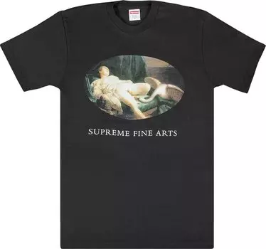 Футболка Supreme Leda And The Swan T-Shirt 'Black', черный