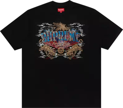 Футболка Supreme Legendary Short-Sleeve Top 'Black', черный