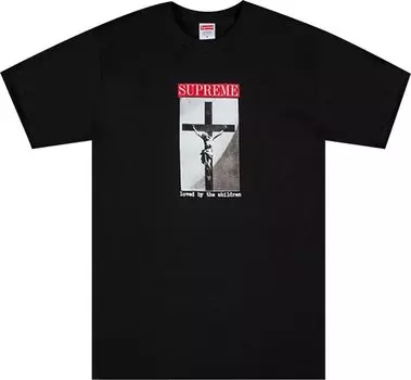 Футболка Supreme Loved By The Children Tee 'Black', черный
