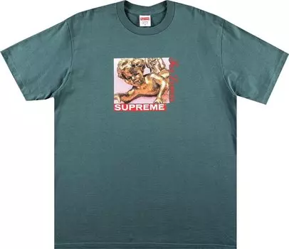 Футболка Supreme Lovers Tee 'Dark Teal', бирюзовый