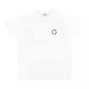 Футболка Supreme Marble Tee 'White', белый