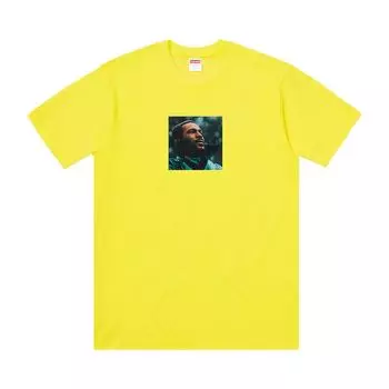 Футболка Supreme Marvin Gaye Tee Yellow, желтый
