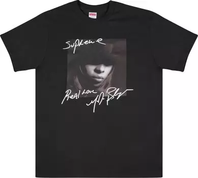 Футболка Supreme Mary J. Blige, чёрный