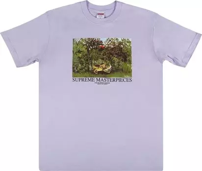 Футболка Supreme Masterpieces Tee 'Light Purple', фиолетовый