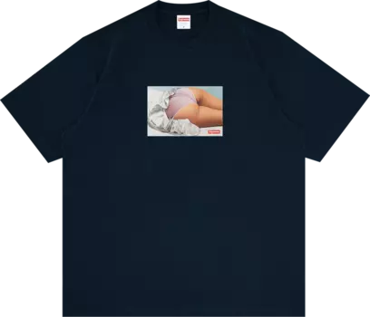 Футболка Supreme Maude Tee 'Navy', синий