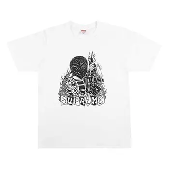 Футболка Supreme Mercenary Tee 'White', белый