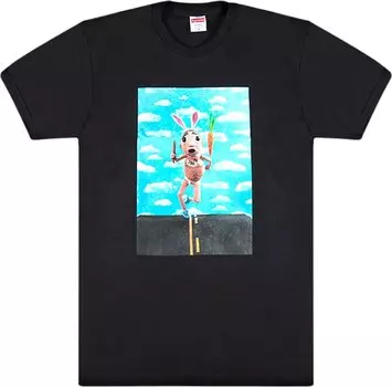 Футболка Supreme Mike Hill Runner T-Shirt 'Black', черный