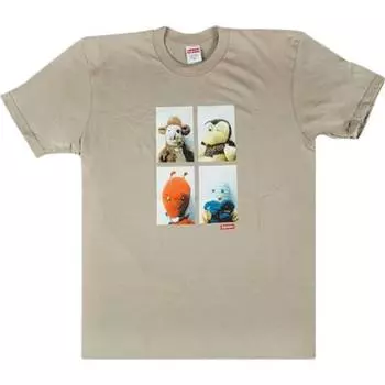 Футболка Supreme Mike Kelley Ahh...Youth, светло-коричневый