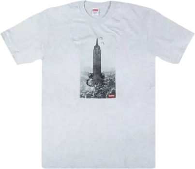 Футболка Supreme Mike Kelley The Empire State Building T-Shirt 'Ash Grey', серый