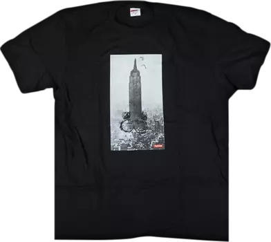 Футболка Supreme Mike Kelley The Empire State Building T-Shirt 'Black', черный