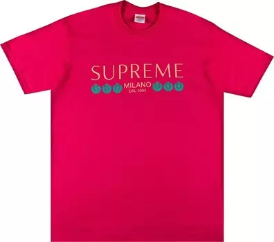 Футболка Supreme Milano Tee 'Pink', розовый