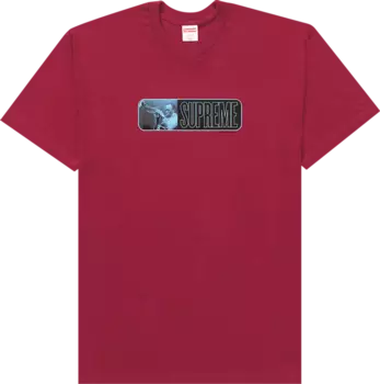Футболка Supreme Miles Davis Tee 'Cardinal', красный