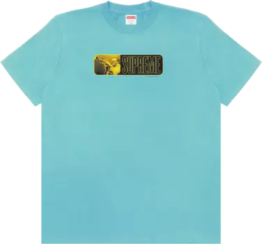 Футболка Supreme Miles Davis Tee 'Light Teal', бирюзовый