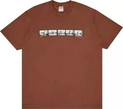 Футболка Supreme Milford Graves Tee 'Brown', коричневый