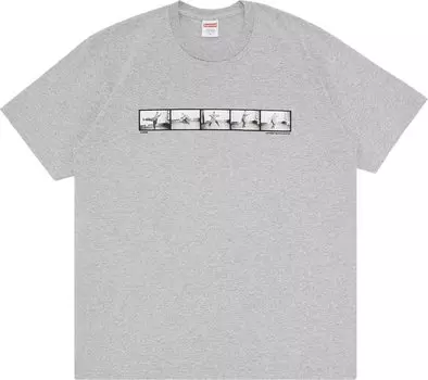 Футболка Supreme Milford Graves Tee 'Heather Grey', серый