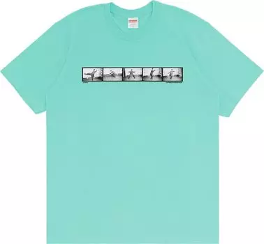 Футболка Supreme Milford Graves Tee 'Teal', бирюзовый