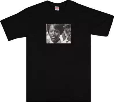 Футболка Supreme Mississippi Tee 'Black', черный