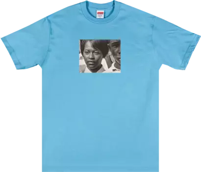 Футболка Supreme Mississippi Tee 'Light Slate', синий