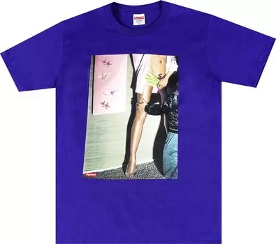 Футболка Supreme Model Tee 'Purple', фиолетовый