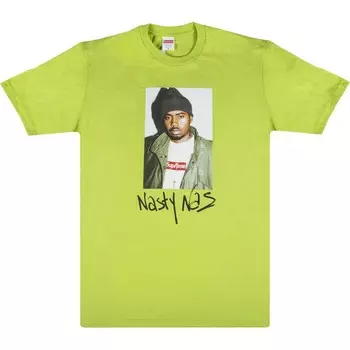 Футболка Supreme Nasty Nas, зеленый