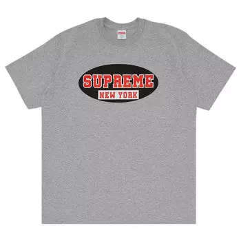 Футболка Supreme New York, серый