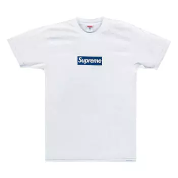 Футболка Supreme New York Yankees Box Logo, белый
