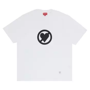 Футболка Supreme No Love Short-Sleeve Top 'White', белый