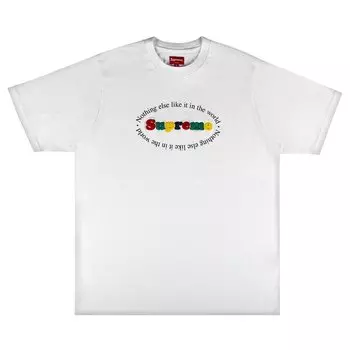 Футболка Supreme Nothing Else Short-Sleeve Top 'White', белый