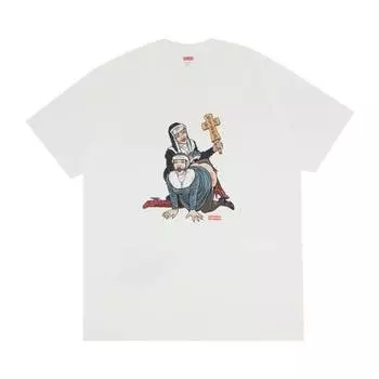 Футболка Supreme Nuns Tee, белый