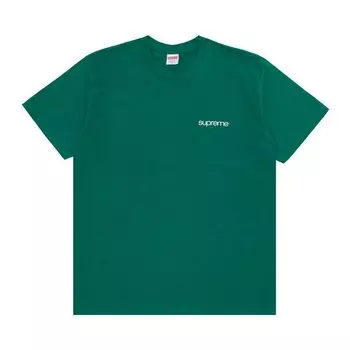 Футболка Supreme NYC 'Light Pine', зеленый