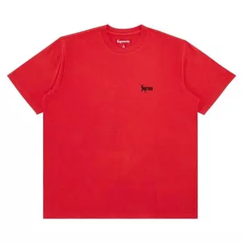 Футболка Supreme Old English Tee Red, красный
